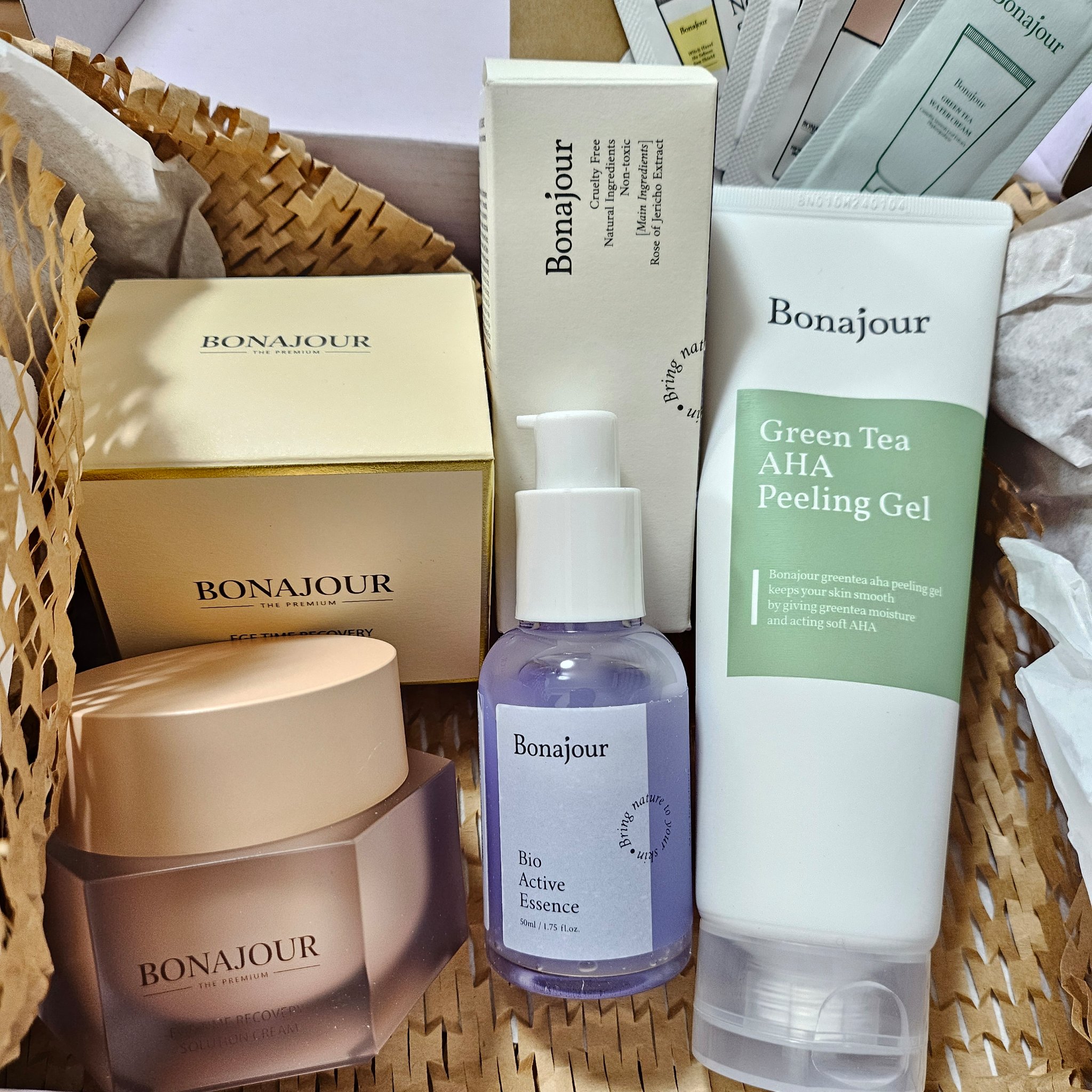 グリーンティーAHAピーリングジェル/Bonajour/その他スキンケアを使ったクチコミ（1枚目）