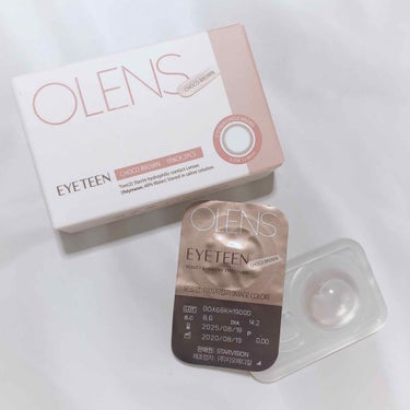 EyeTeen Choco Brown(アイティーンチョコブラウン)/OLENS/カラーコンタクトレンズを使ったクチコミ（1枚目）