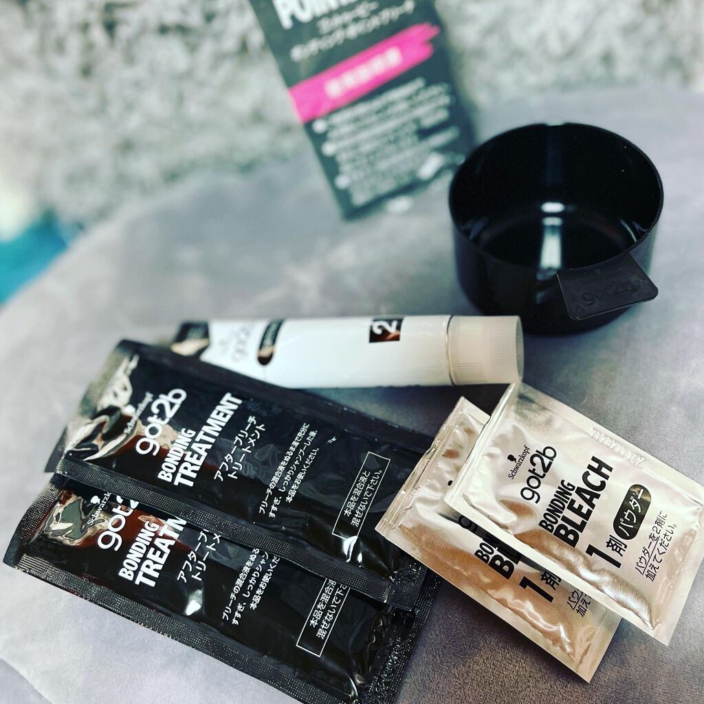 カラークリーム/got2b/ヘアカラーを使ったクチコミ(3枚目)