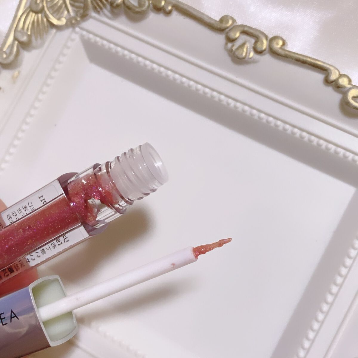 ダイヤモンドシリーズ 星空リキッドアイシャドウ 11花火映り/ZEESEA/リキッドアイシャドウを使ったクチコミ（3枚目）