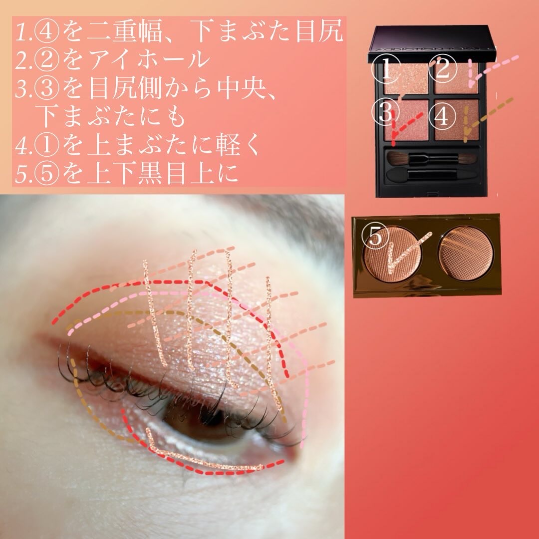 リュクス アイシャドウ デュオ/BOBBI BROWN/アイシャドウパレットを使ったクチコミ（2枚目）