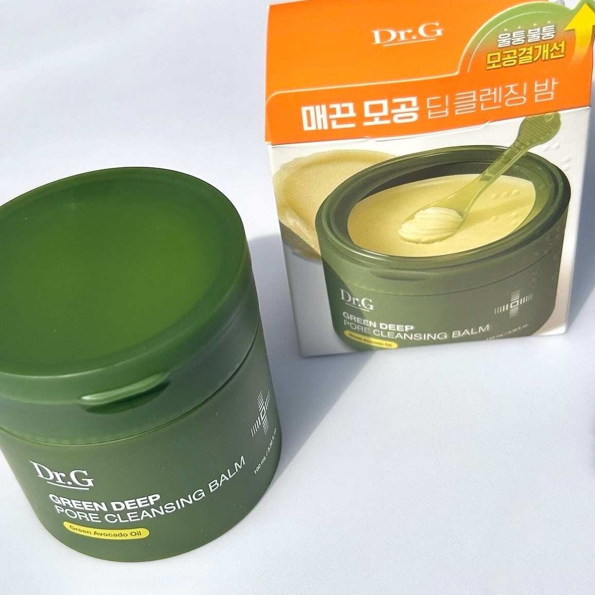 グリーンディープポアクレンジングバーム/Dr.G/クレンジングバームを使ったクチコミ(1枚目)