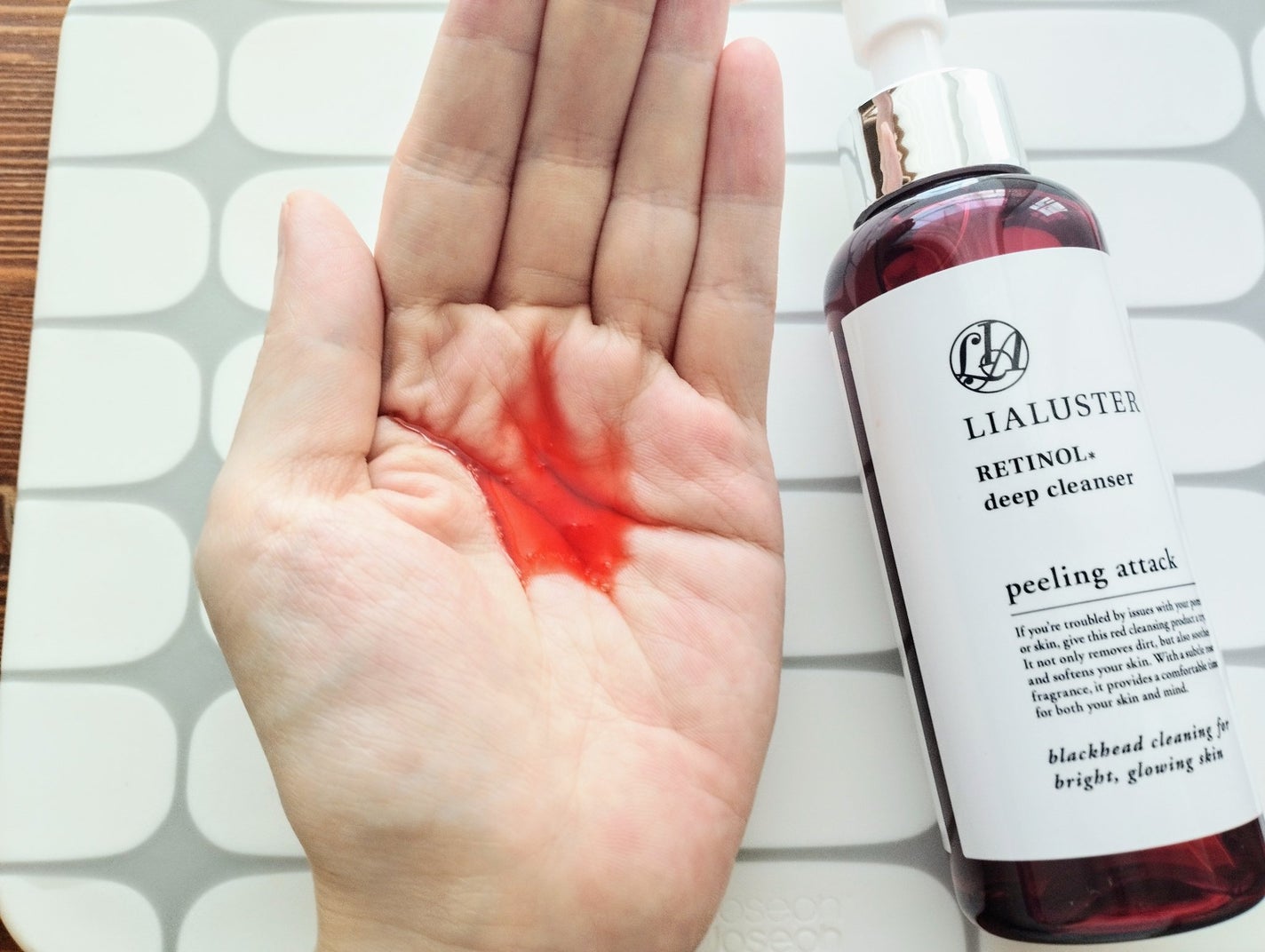 レチノールディープクレンザー/LIALUSTER/その他洗顔料を使ったクチコミ(2枚目)