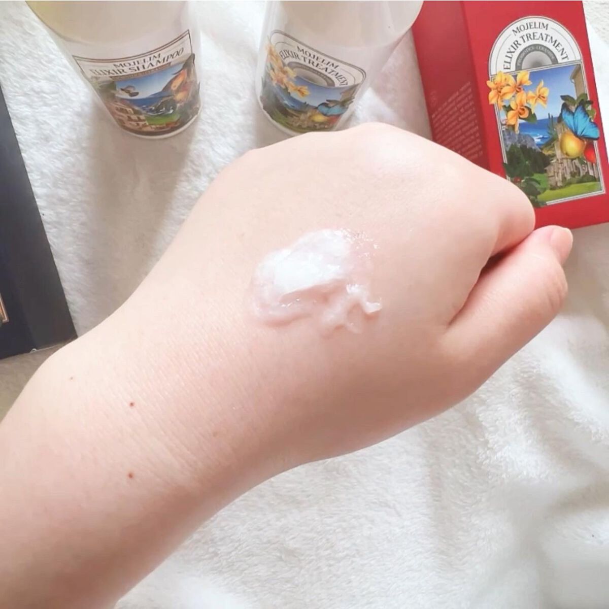 めるᙏ̤̫͚𓍯フォロバ on LIPS 「〖MOJELIM〗エリクサーシャンプー&トリートメント‥‥‥‥..」(8枚目)