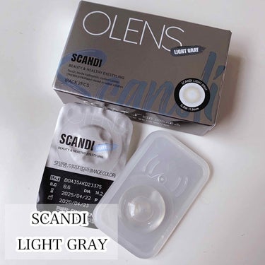 SCANDI(スカンディ)/OLENS/カラーコンタクトレンズを使ったクチコミ（1枚目）