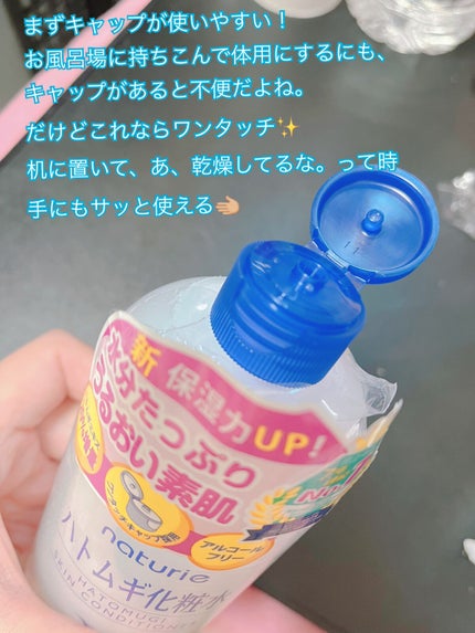 ハトムギ化粧水(ナチュリエ スキンコンディショナー R )/ナチュリエ/化粧水を使ったクチコミ(2枚目)