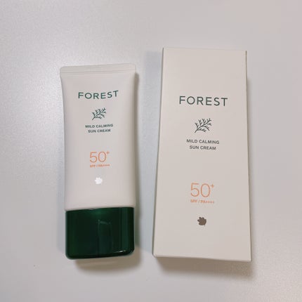 フォレスト マイルドカーミングサンクリーム/FoRest by Greenfinger/日焼け止めクリームを使ったクチコミ(1枚目)