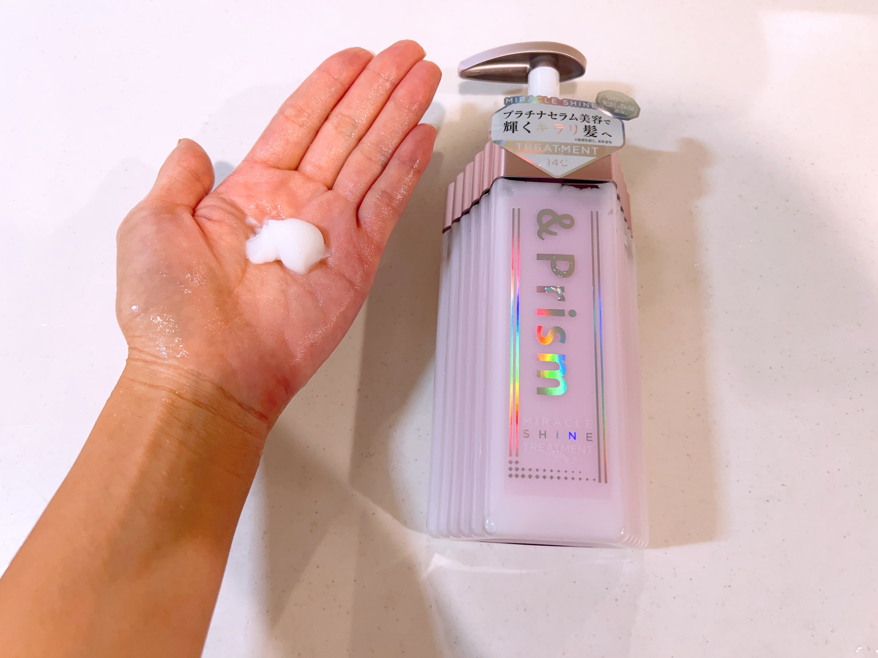 ミラクル シャイン シャンプー/ヘアトリートメント/&Prism/市販シャンプーを使ったクチコミ（3枚目）