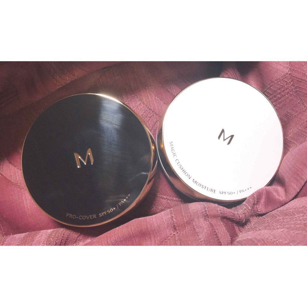 M クッション ファンデーション(モイスチャー)/MISSHA/クッションファンデーションを使ったクチコミ（1枚目）