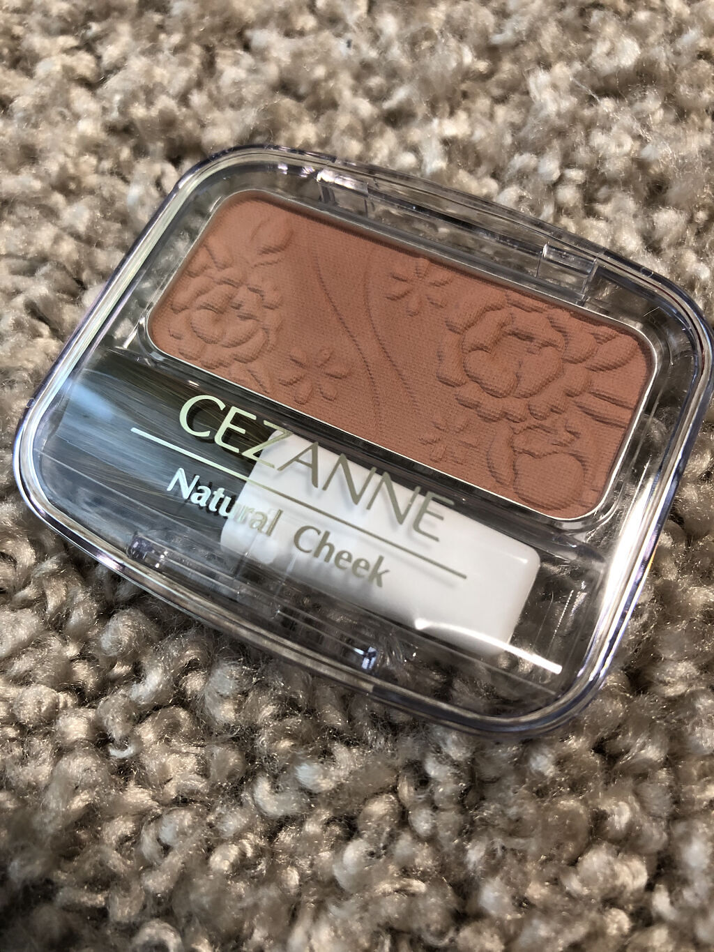 ナチュラル チークN/CEZANNE/パウダーチークを使ったクチコミ（1枚目）