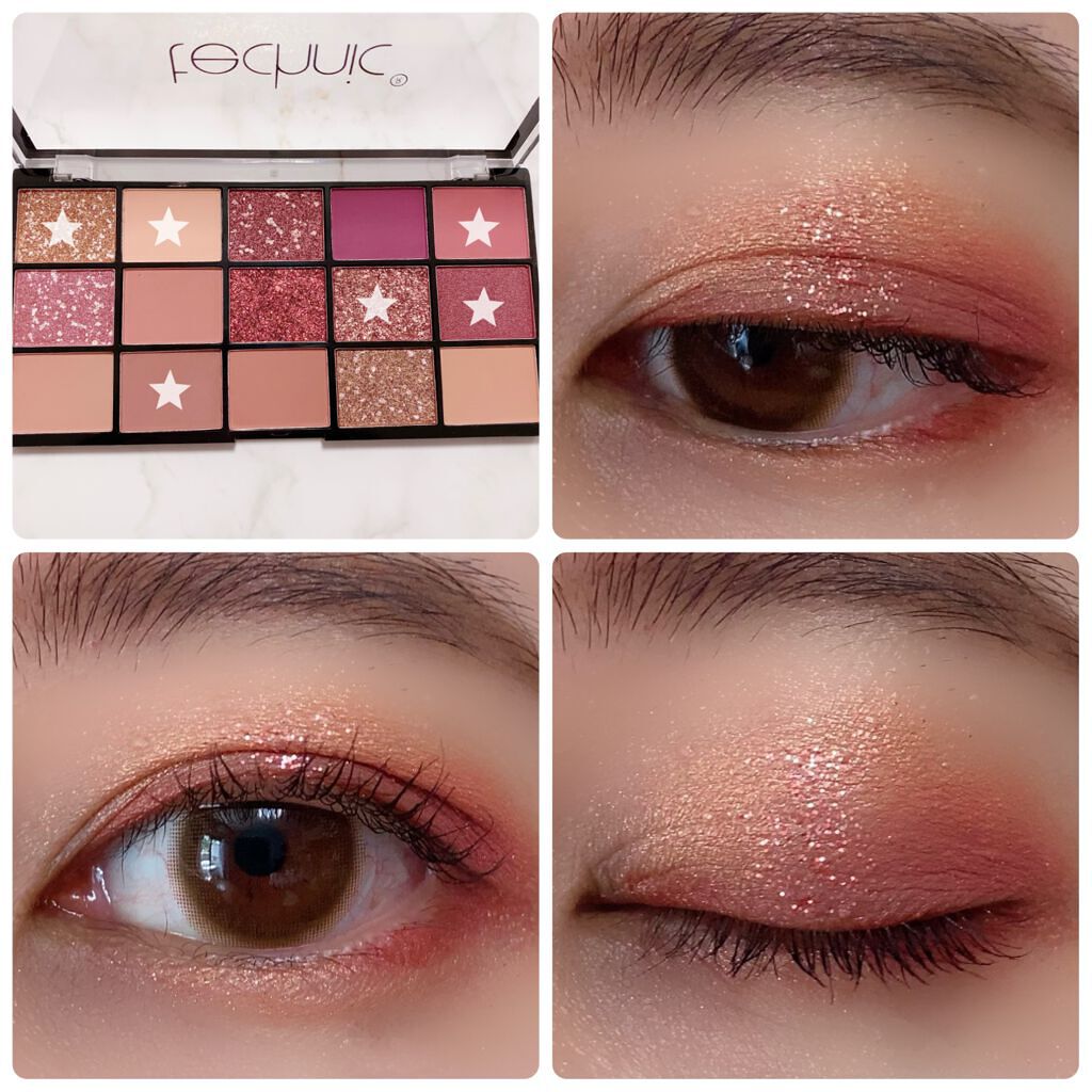 15 アイシャドウパレット/technic/アイシャドウパレットを使ったクチコミ(4枚目)