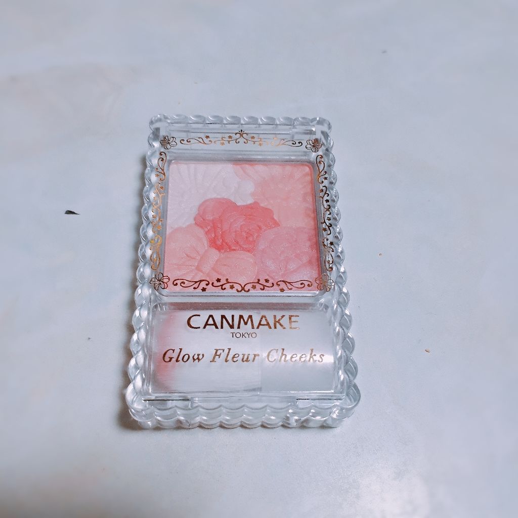 ♡︎renka♡︎ on LIPS 「今回は、CANMAKEのグロウフルールチークス04を購入しまし..」(1枚目)