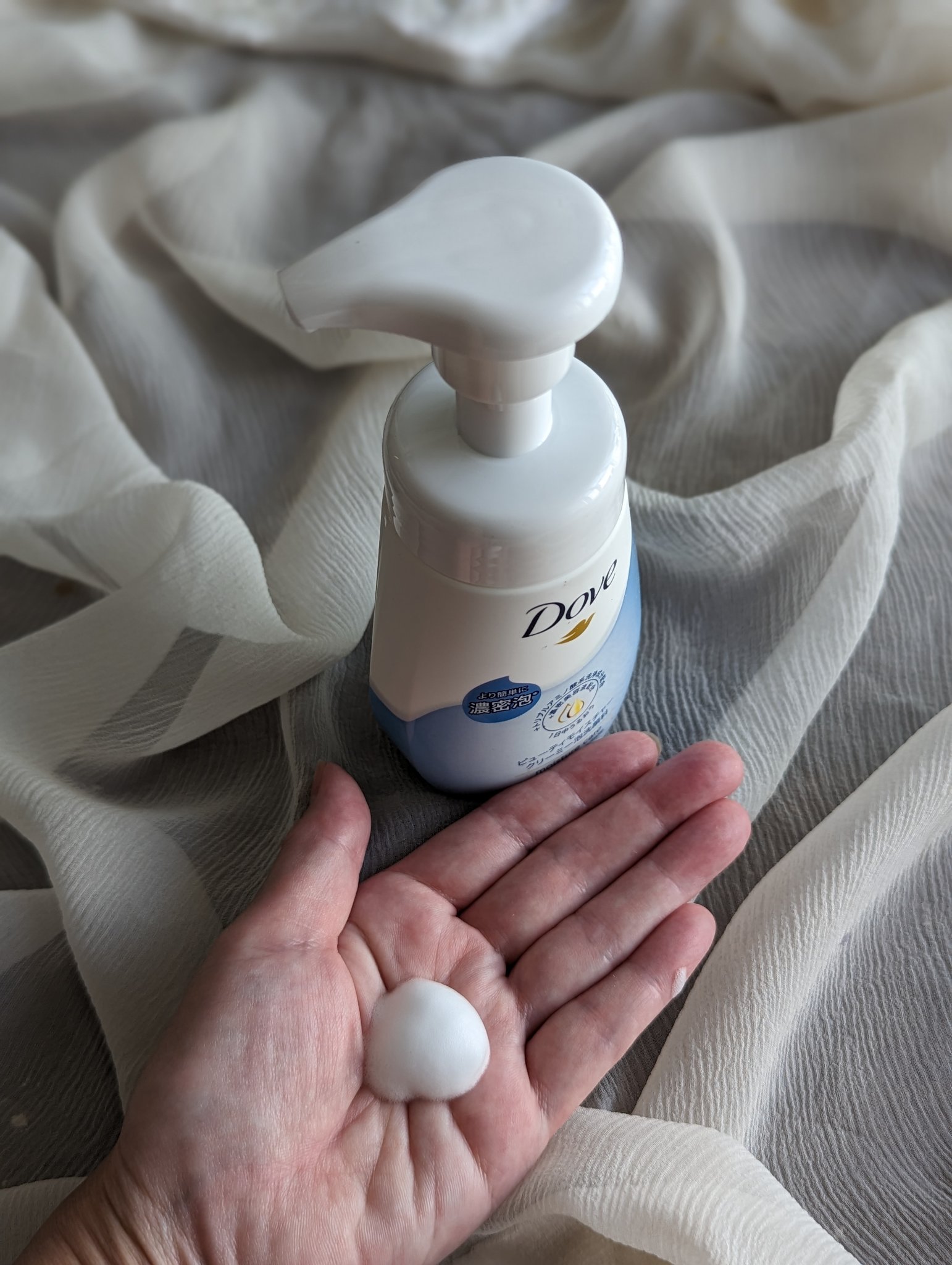 ビューティモイスチャー クリーミー泡洗顔料/ダヴ/泡洗顔を使ったクチコミ（2枚目）