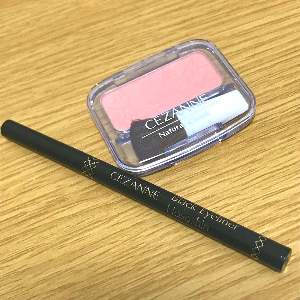 ナチュラル チークN/CEZANNE/パウダーチークを使ったクチコミ（1枚目）