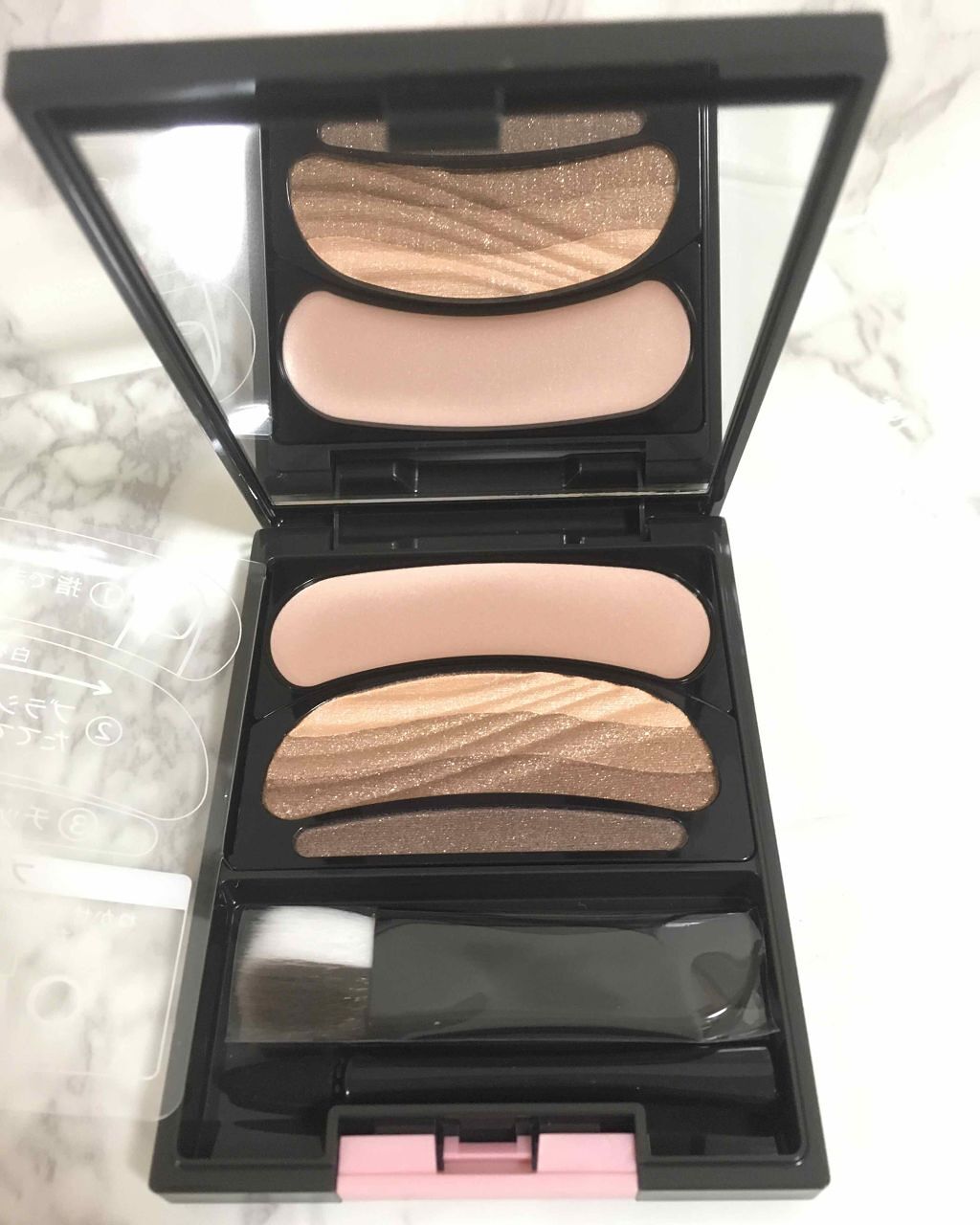 ブラシひと塗りシャドウ/オーブ/アイシャドウパレットを使ったクチコミ（1枚目）