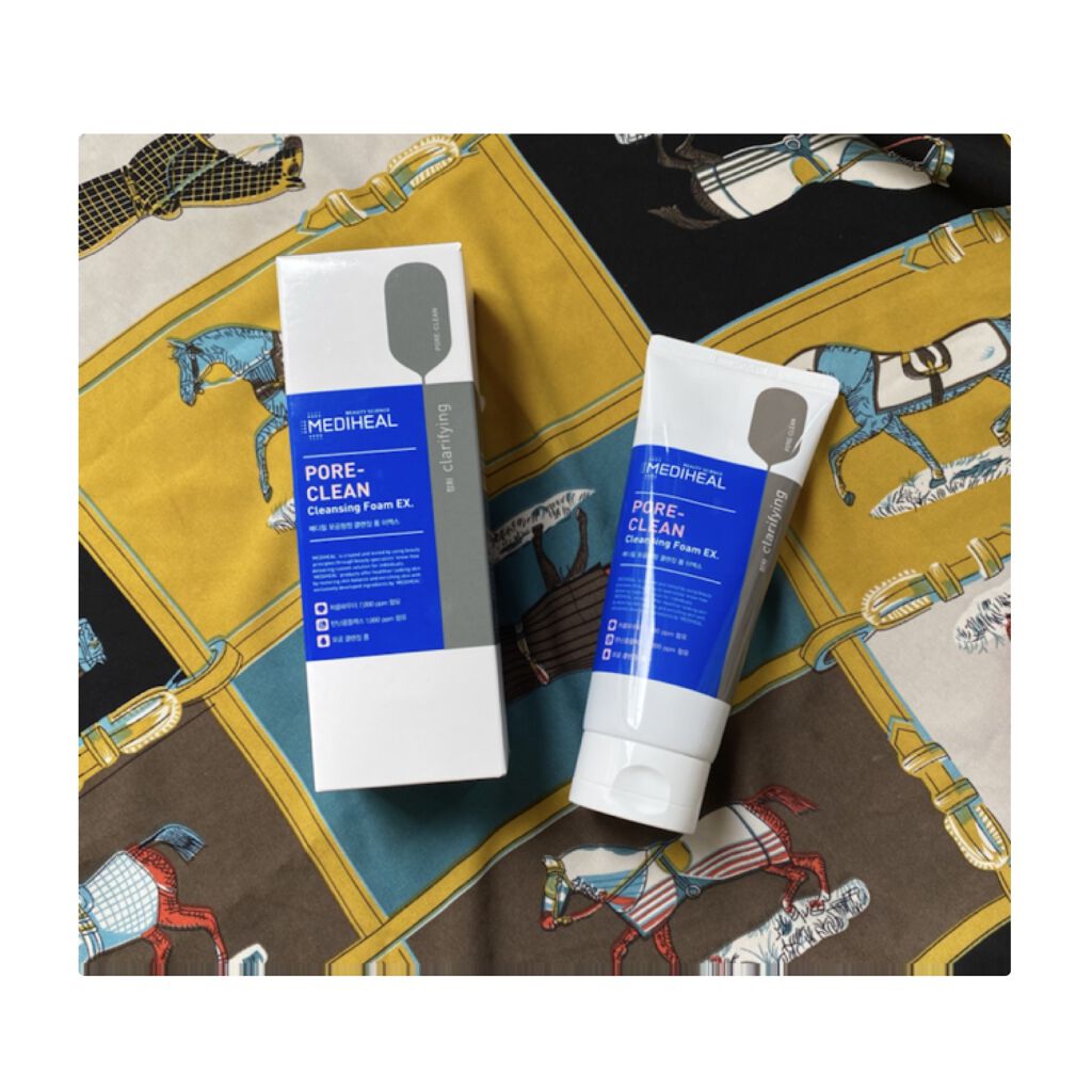 ポアクリーンクレンジングフォーム/MEDIHEAL/洗顔フォームを使ったクチコミ（1枚目）