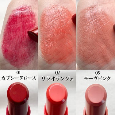 シュシュラン リップスティック 03 Mauve pink モーヴピンク/chouchouran/口紅を使ったクチコミ（3枚目）