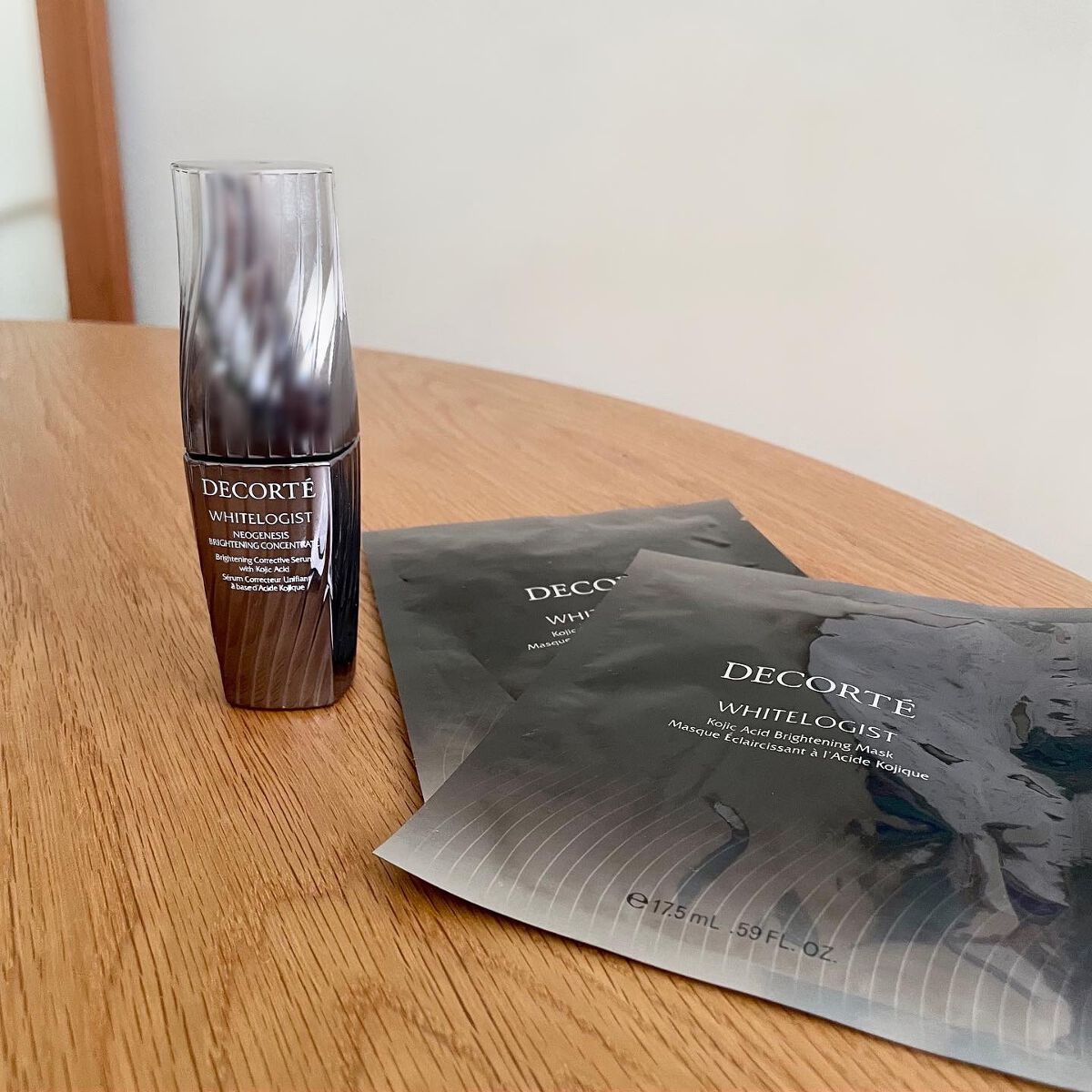 ホワイトロジスト ブライトニング マスク/DECORTÉ/シートマスク・パックを使ったクチコミ（1枚目）
