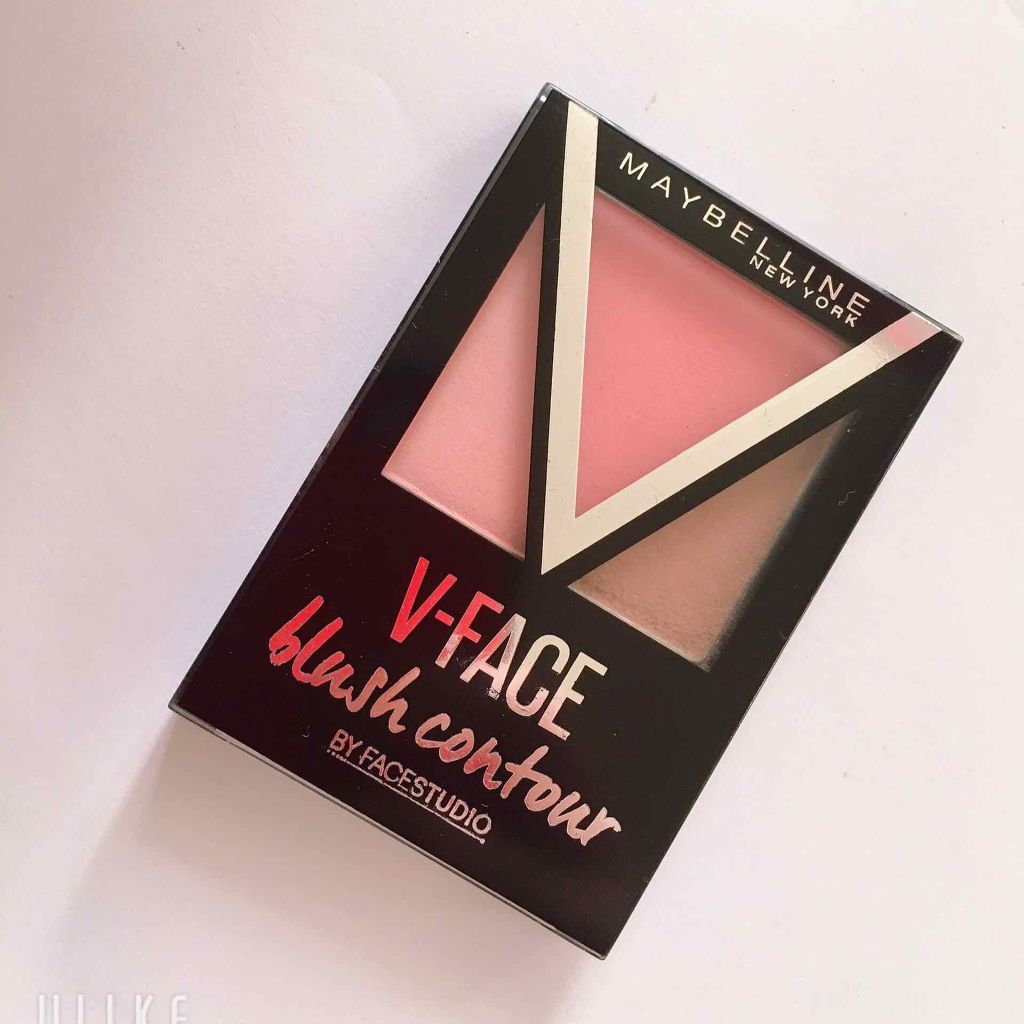 フェイスステュディオ Vフェイス ブラッシュ/MAYBELLINE NEW YORK/パウダーチークを使ったクチコミ(1枚目)