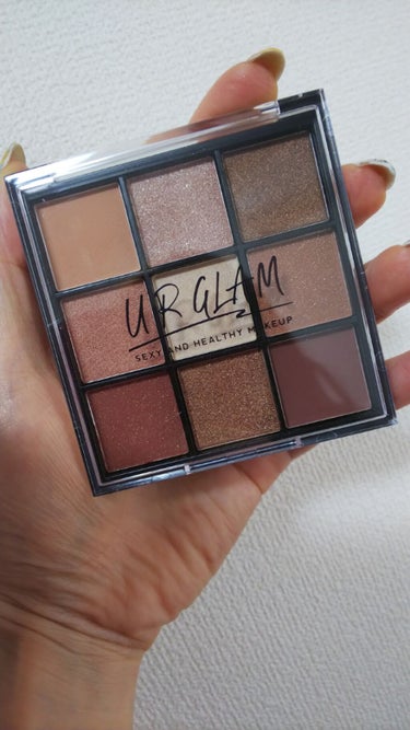 UR GLAM　BLOOMING EYE COLOR PALETTE/U R GLAM/アイシャドウパレットを使ったクチコミ（2枚目）