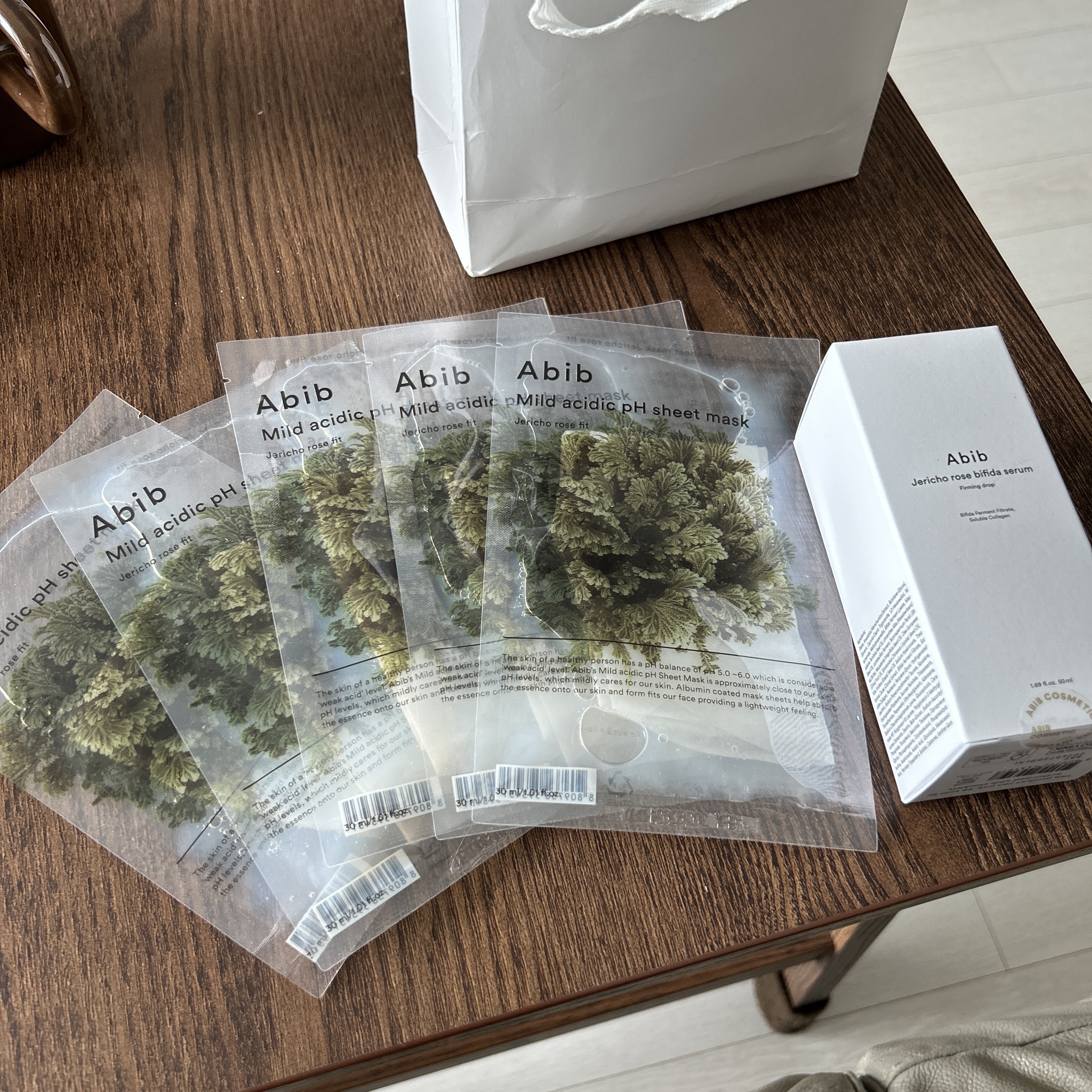弱酸性PHシートマスク 復活草フィット/Abib /シートマスク・パックを使ったクチコミ（1枚目）