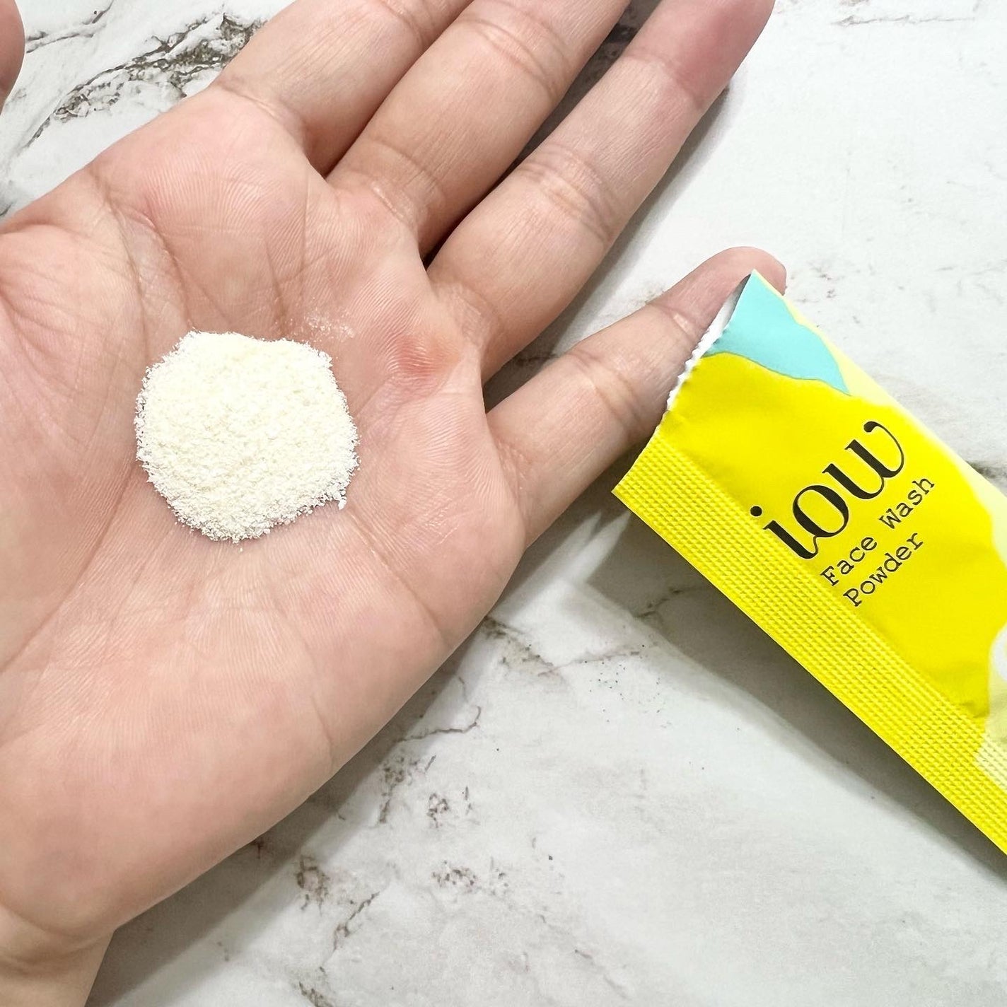SF洗顔パウダー/iow/洗顔パウダーを使ったクチコミ(2枚目)