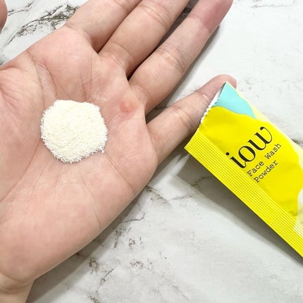 SF洗顔パウダー/iow/洗顔パウダーを使ったクチコミ(2枚目)