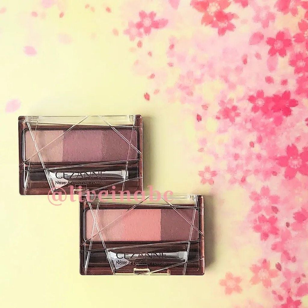 ノーズ&アイブロウパウダー/CEZANNE/パウダーアイブロウを使ったクチコミ(1枚目)