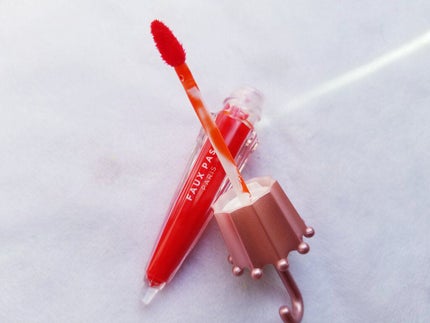 ウォーターアンブレラティント リップ/FAUX PAS PARIS/リップティントを使ったクチコミ(2枚目)