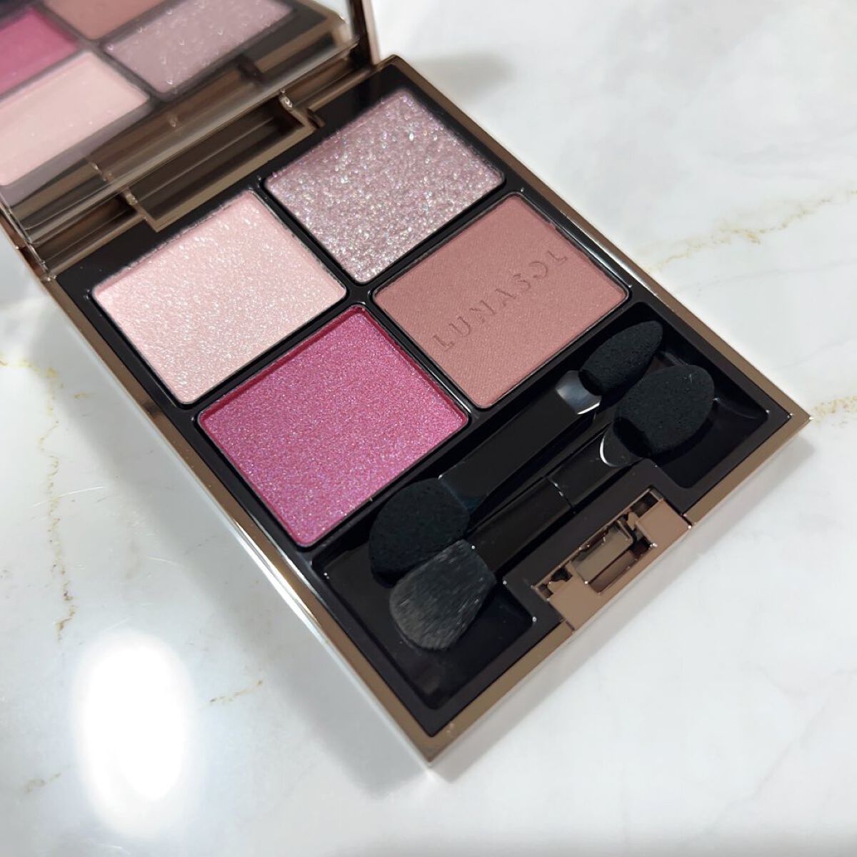 アイカラーレーション/LUNASOL/アイシャドウパレットを使ったクチコミ（2枚目）