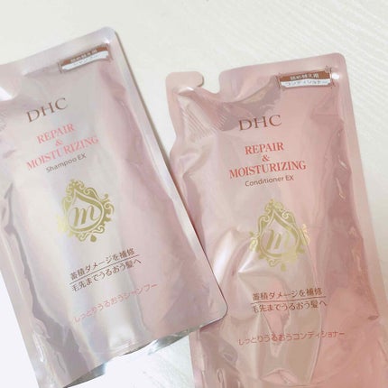 しっとりうるおうシャンプーEX/コンディショナーEX/DHC/市販シャンプーを使ったクチコミ(2枚目)