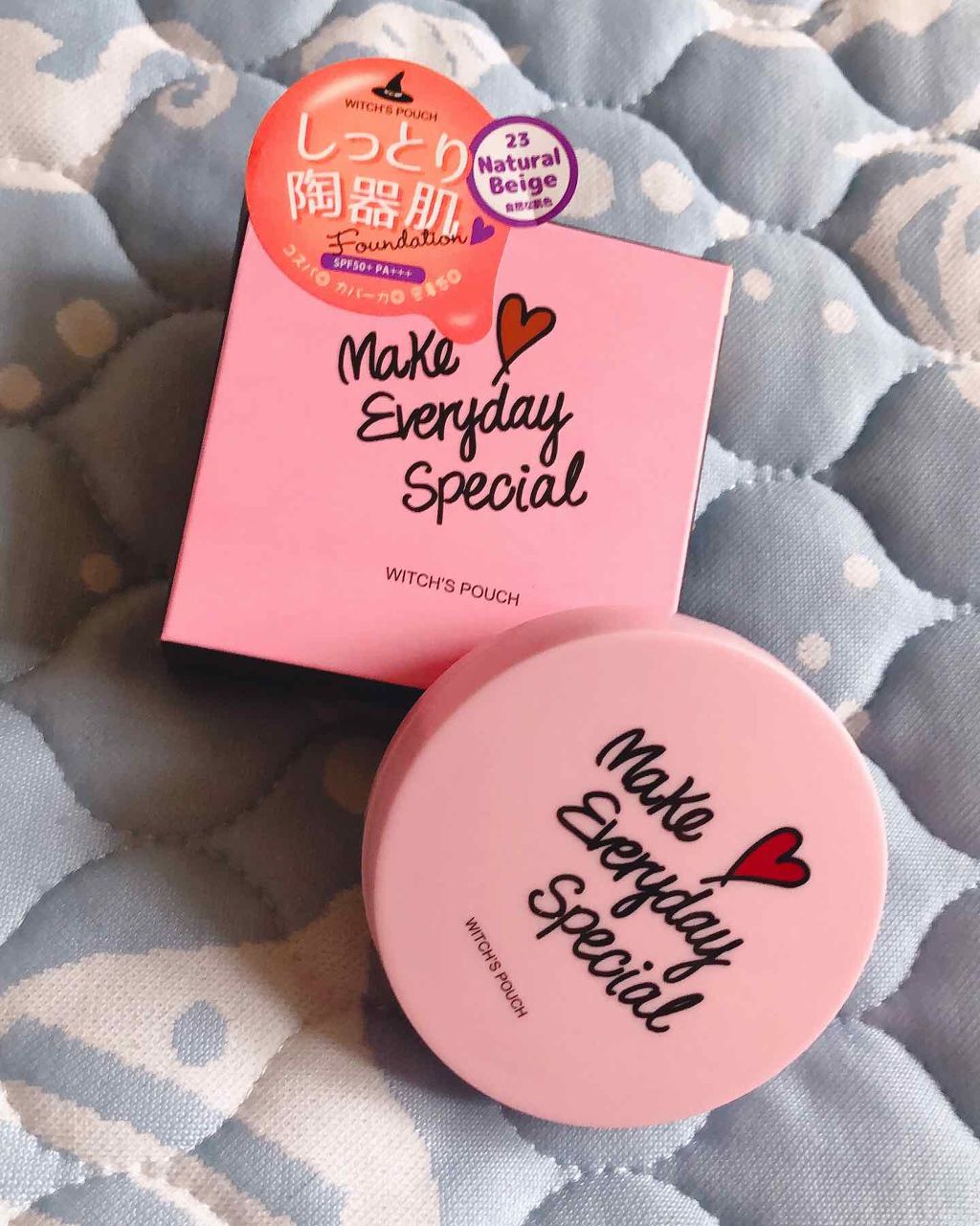 モイスチャーライズ カバー クッション/Witch's Pouch/クッションファンデーションを使ったクチコミ（1枚目）