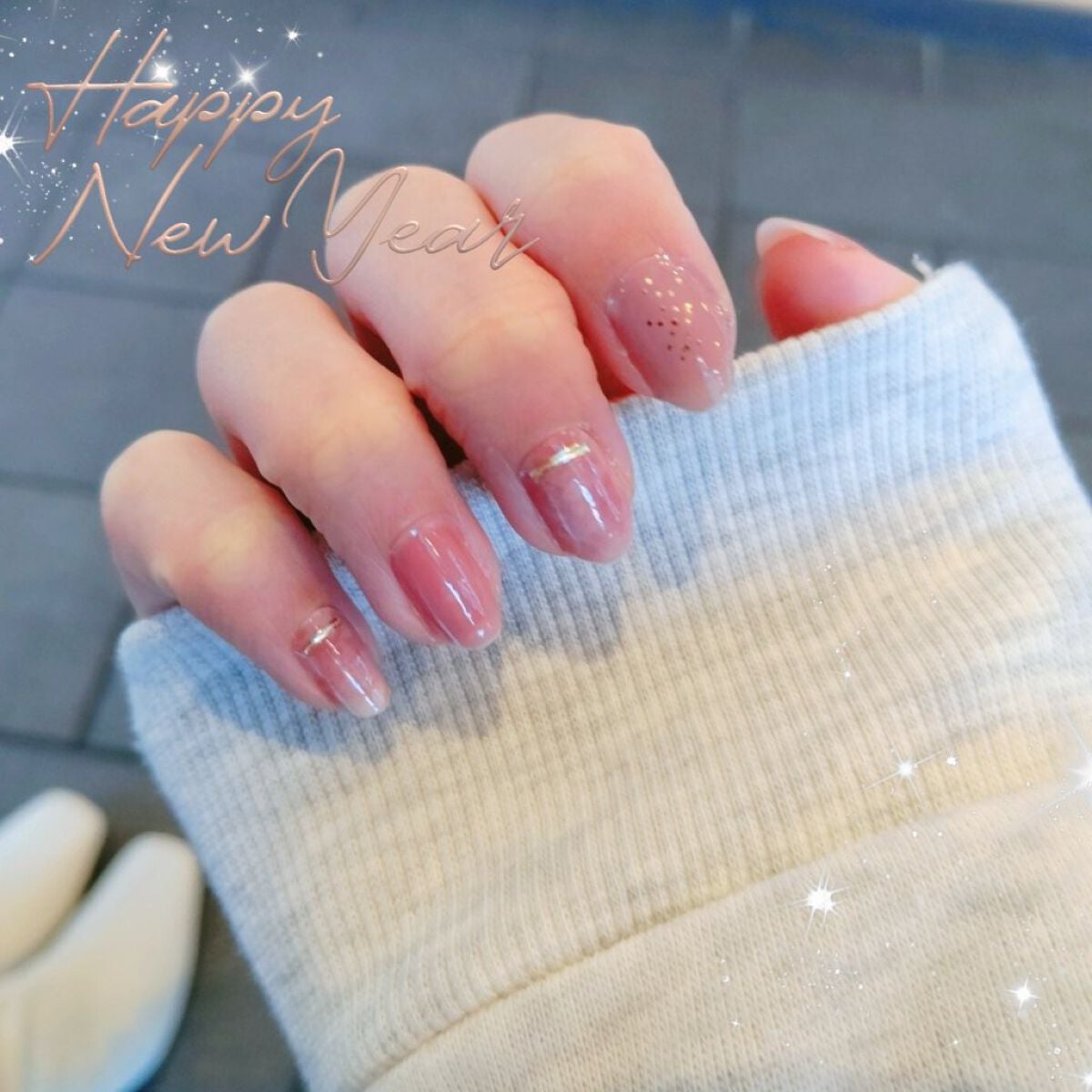 ジェルネイルシール/キャンドゥ/ネイルシールを使ったクチコミ(1枚目)