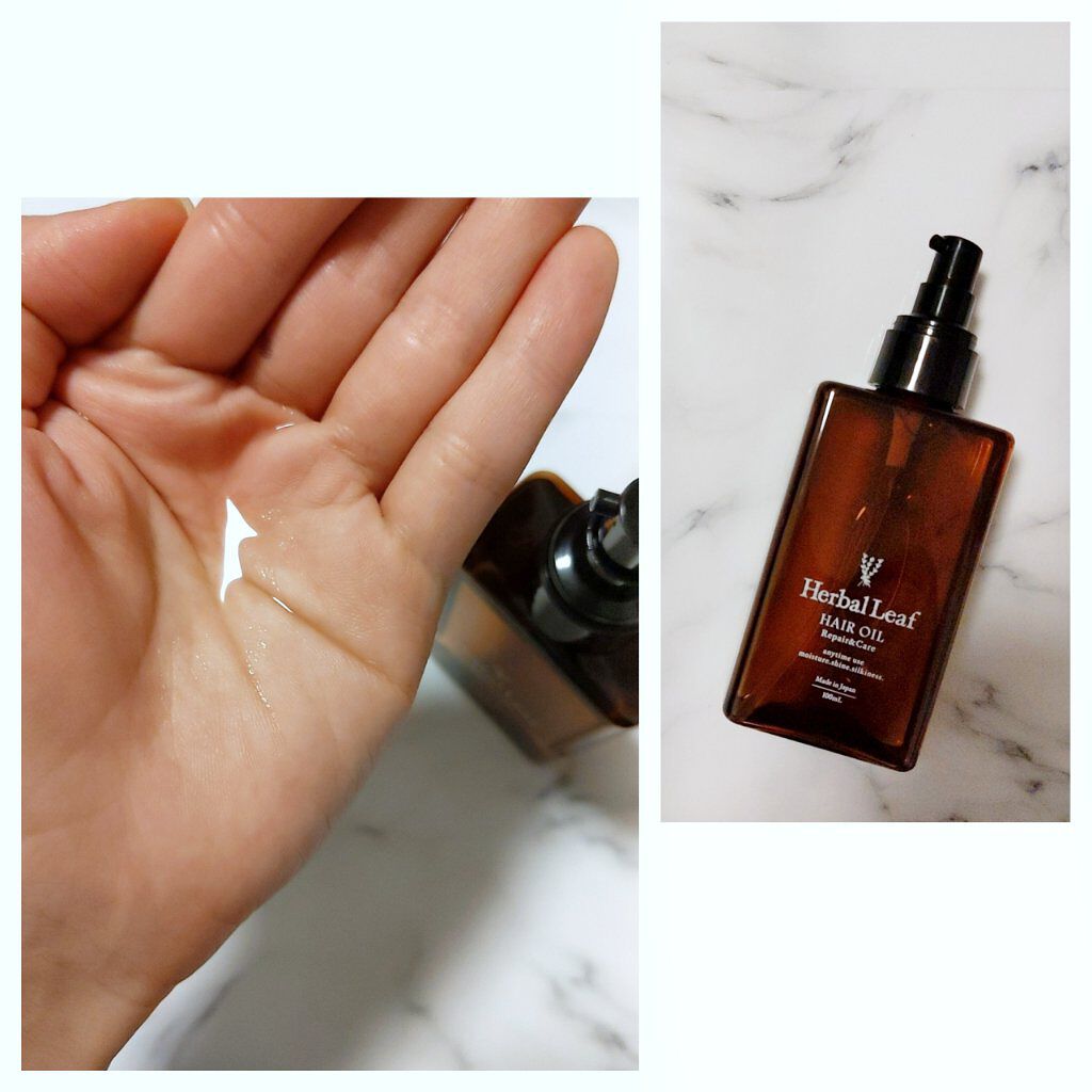 オーガニックヘアオイル フレッシュティーの香り/ハーバルリーフ/ヘアオイルを使ったクチコミ（2枚目）