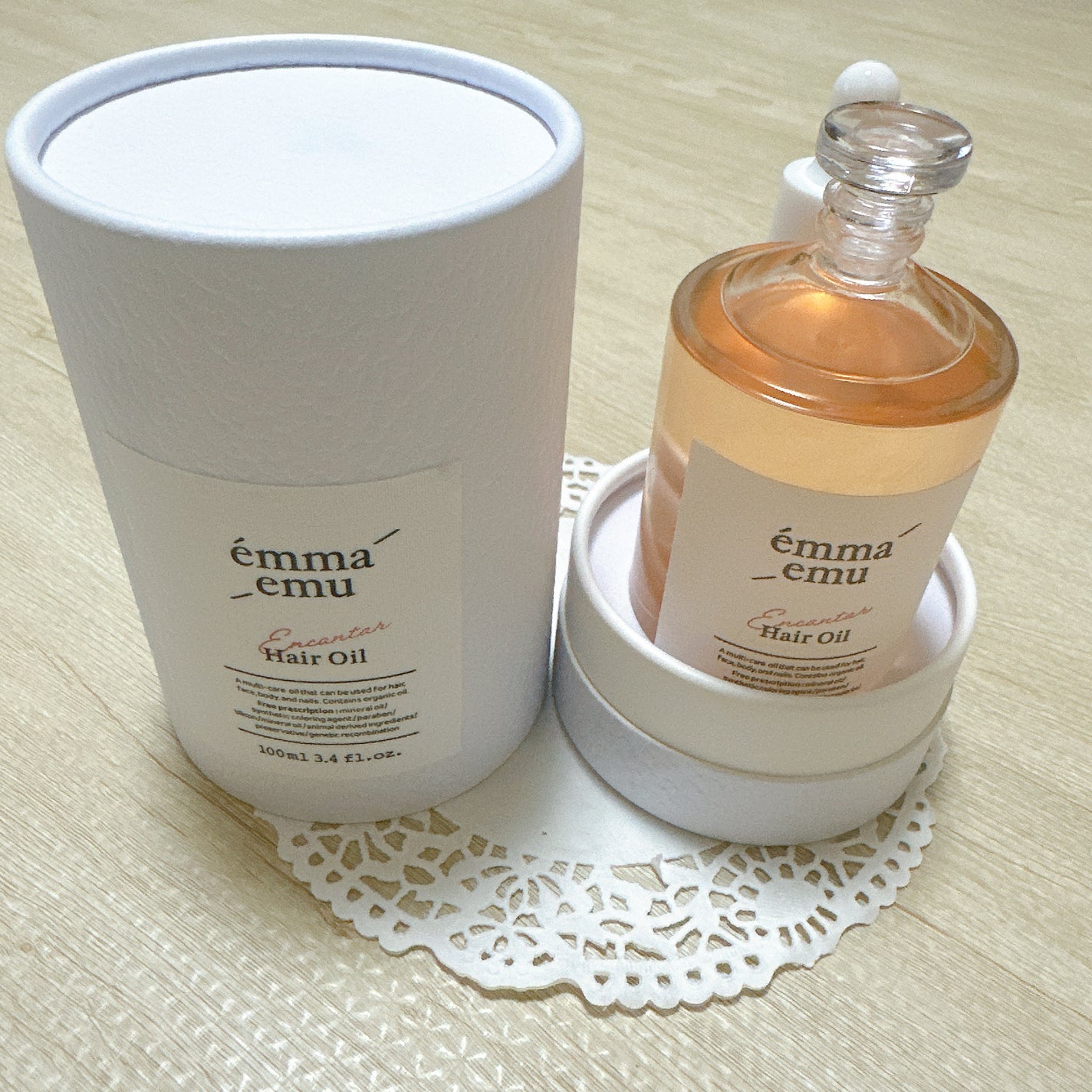エンカンタールヘアオイル ピオニー&ムスク/emma emu/ヘアオイルを使ったクチコミ(2枚目)