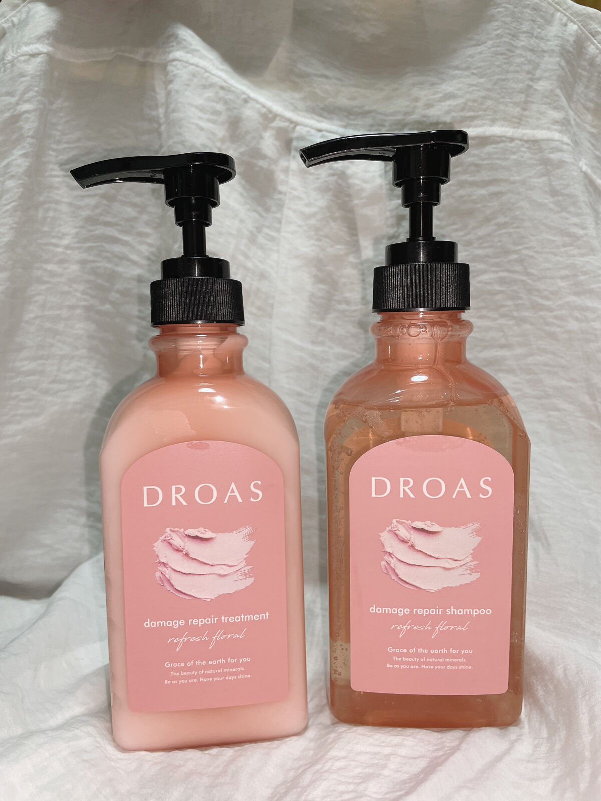 ダメージリペアシャンプー/トリートメント/DROAS/市販シャンプーを使ったクチコミ（2枚目）