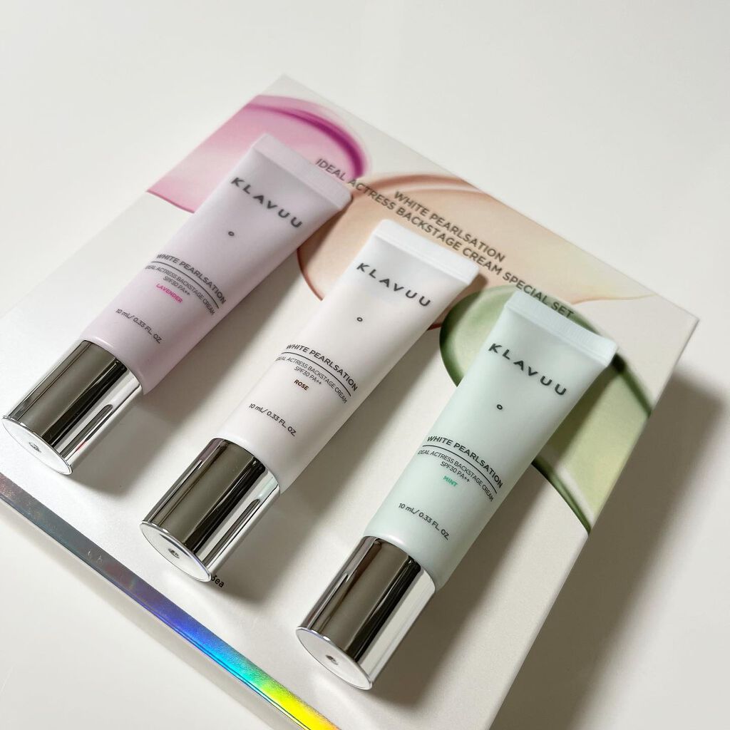 アイデアルアクトレスバックステージクリームスペシャルセット10ml ×3本/KLAVUU/その他キットセットを使ったクチコミ（3枚目）