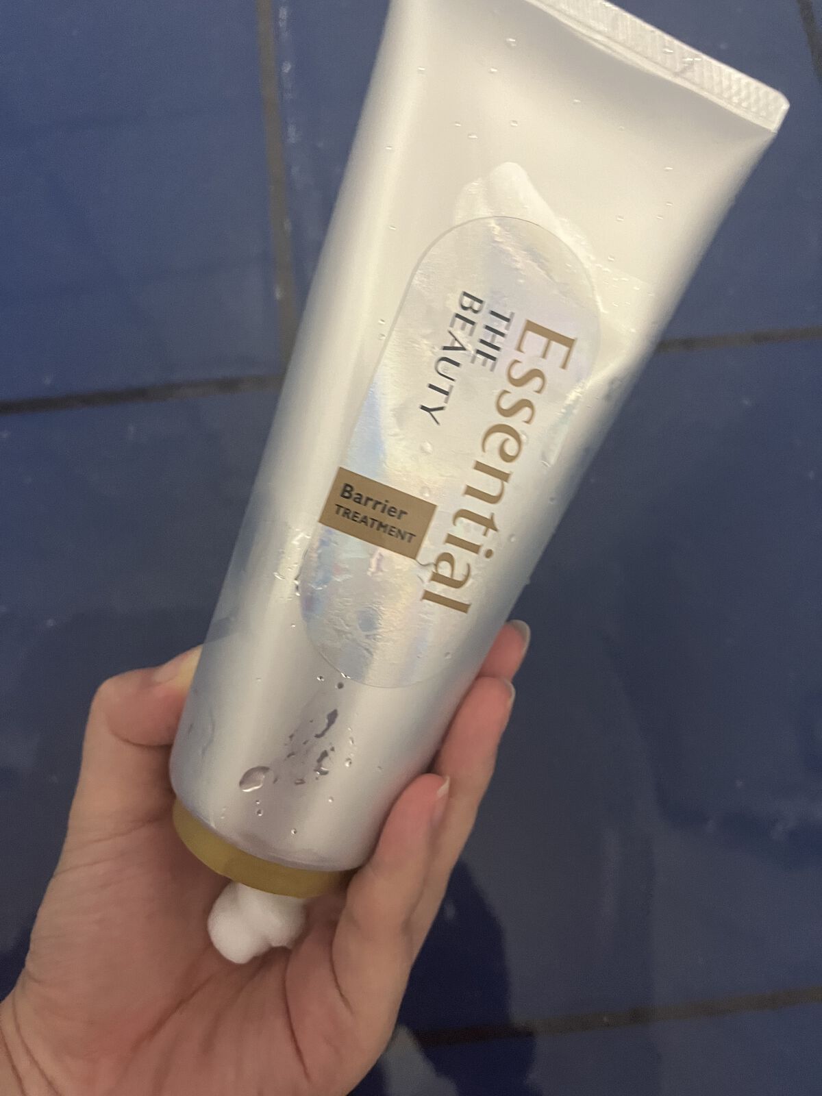 髪のキメ美容バリアトリートメント/エッセンシャル/洗い流すヘアトリートメントを使ったクチコミ（3枚目）