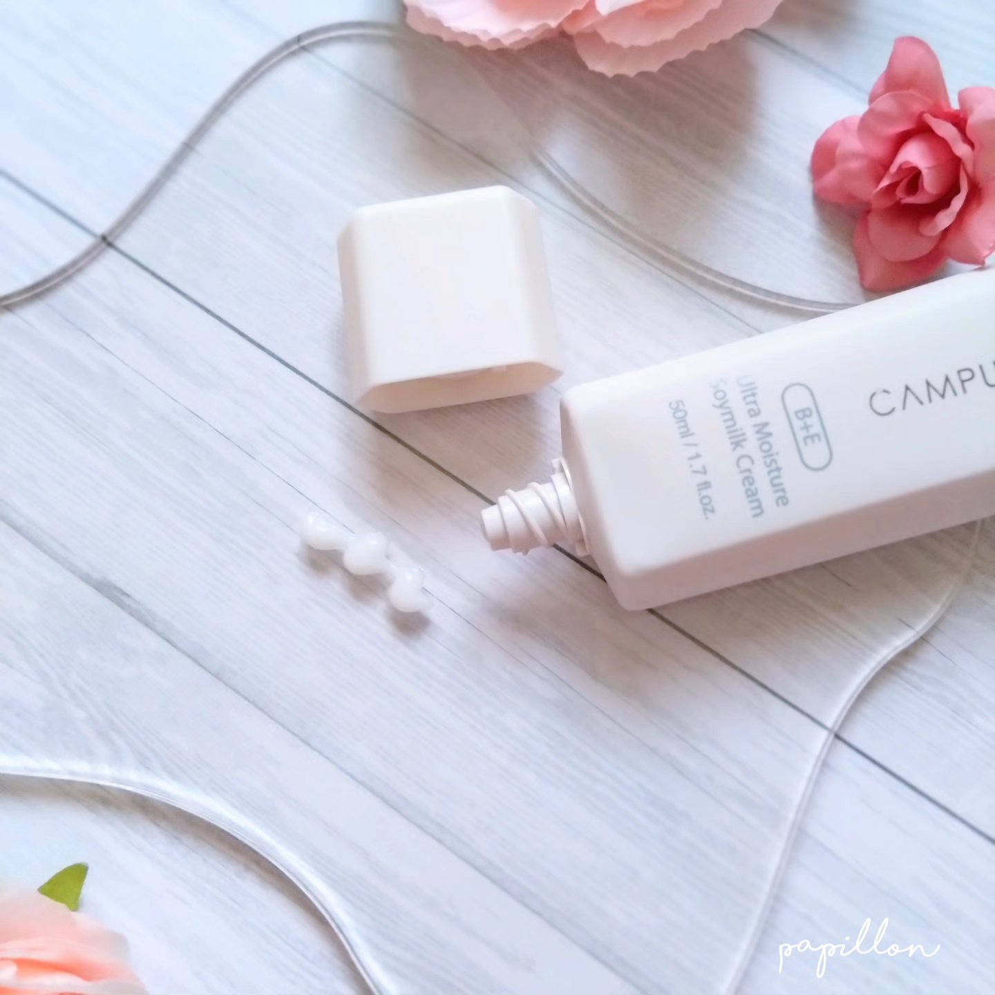 ピーチ&クリームトーンアップ サンスクリーン/CAMPUS BLOSSOM/化粧下地を使ったクチコミ（3枚目）