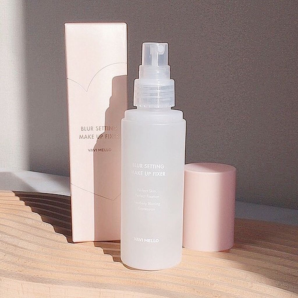 ブラーセッティングメイクアップフィクサー/VAVI MELLO/フィックスミストを使ったクチコミ(3枚目)
