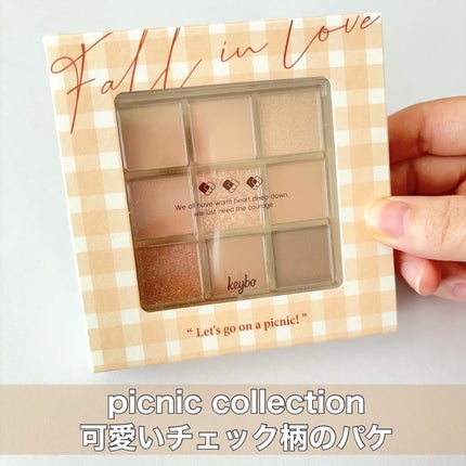 KEYBO FALL IN LOVE SHADOW PALETTE/keybo/アイシャドウパレットを使ったクチコミ(2枚目)