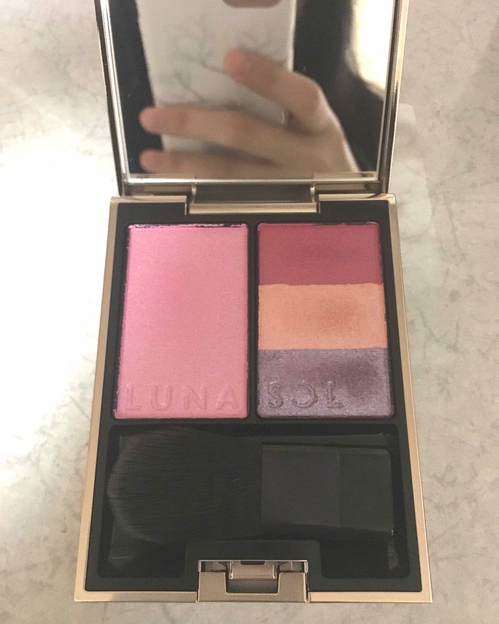 フュージングカラーパレット/LUNASOL/アイシャドウパレットを使ったクチコミ(1枚目)