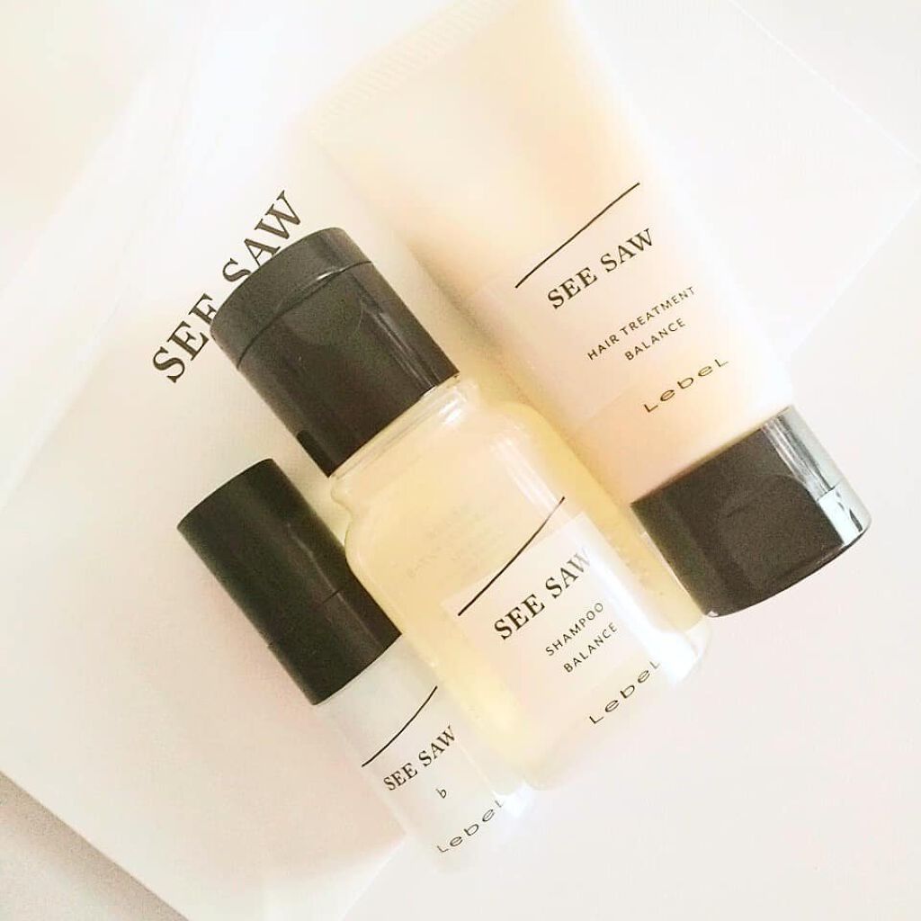 SEE SAW ヘア&スキャルプシャンプー/ヘアトリートメント/LebeL/シャンプー・コンディショナーを使ったクチコミ(3枚目)