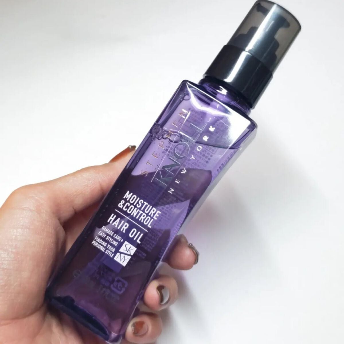 モイスチュアコントロール ヘアオイル W/スティーブンノル ニューヨーク/ヘアオイルを使ったクチコミ(1枚目)