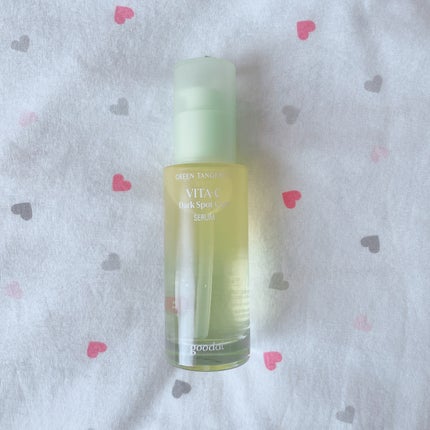 グリーンタンジェリン ビタC ダークスポットケアセラム/goodal/美容液を使ったクチコミ(1枚目)