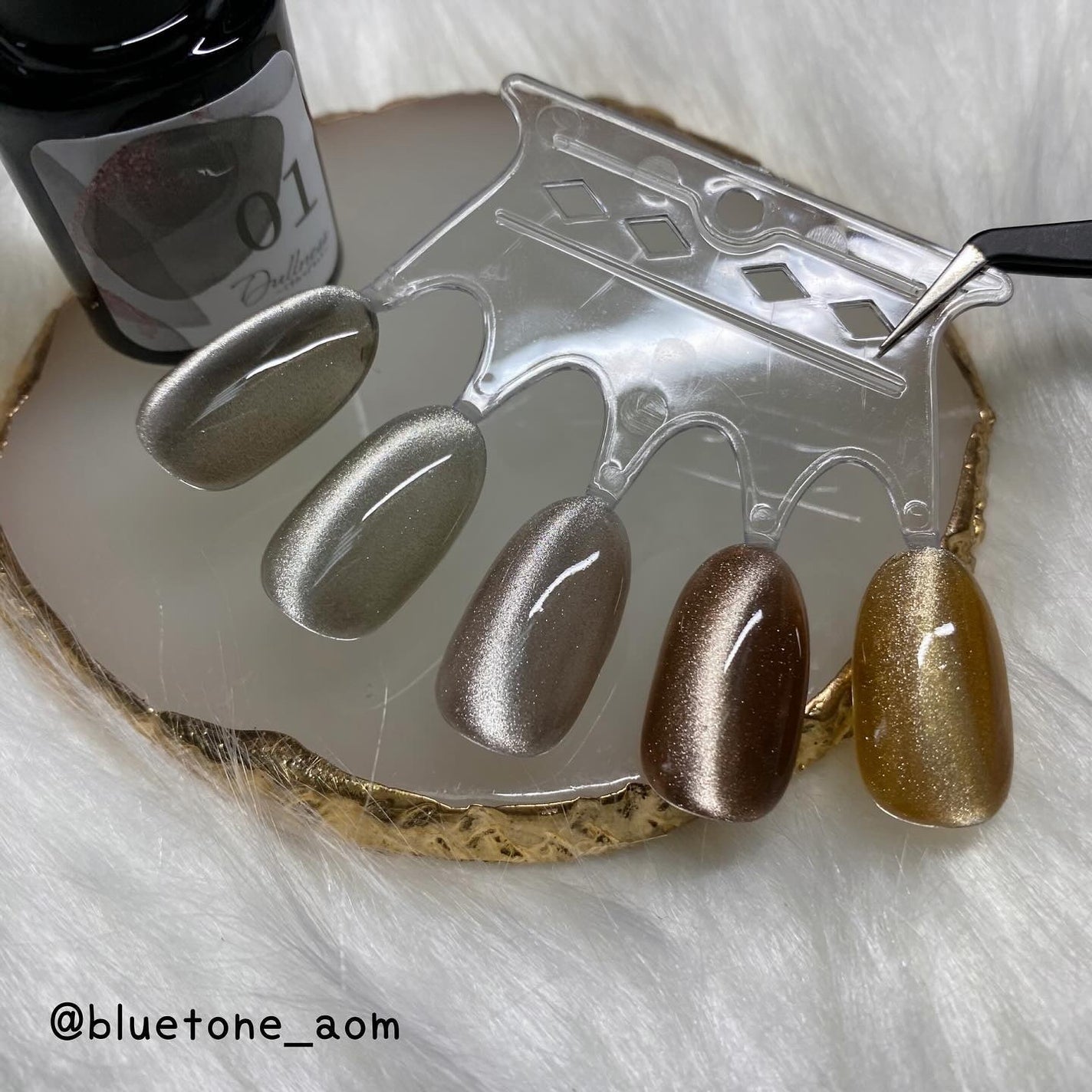 くすみマグネット/ネイル工房/ジェルネイルを使ったクチコミ(5枚目)