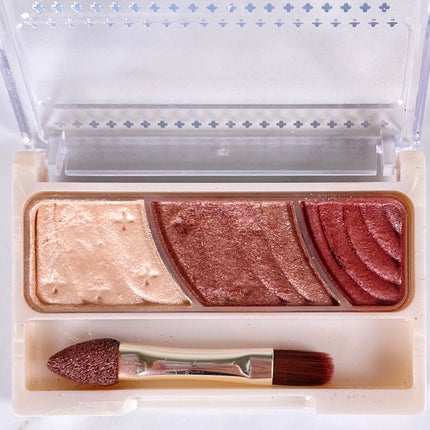 トーンアップアイシャドウ/CEZANNE/アイシャドウパレットを使ったクチコミ(3枚目)