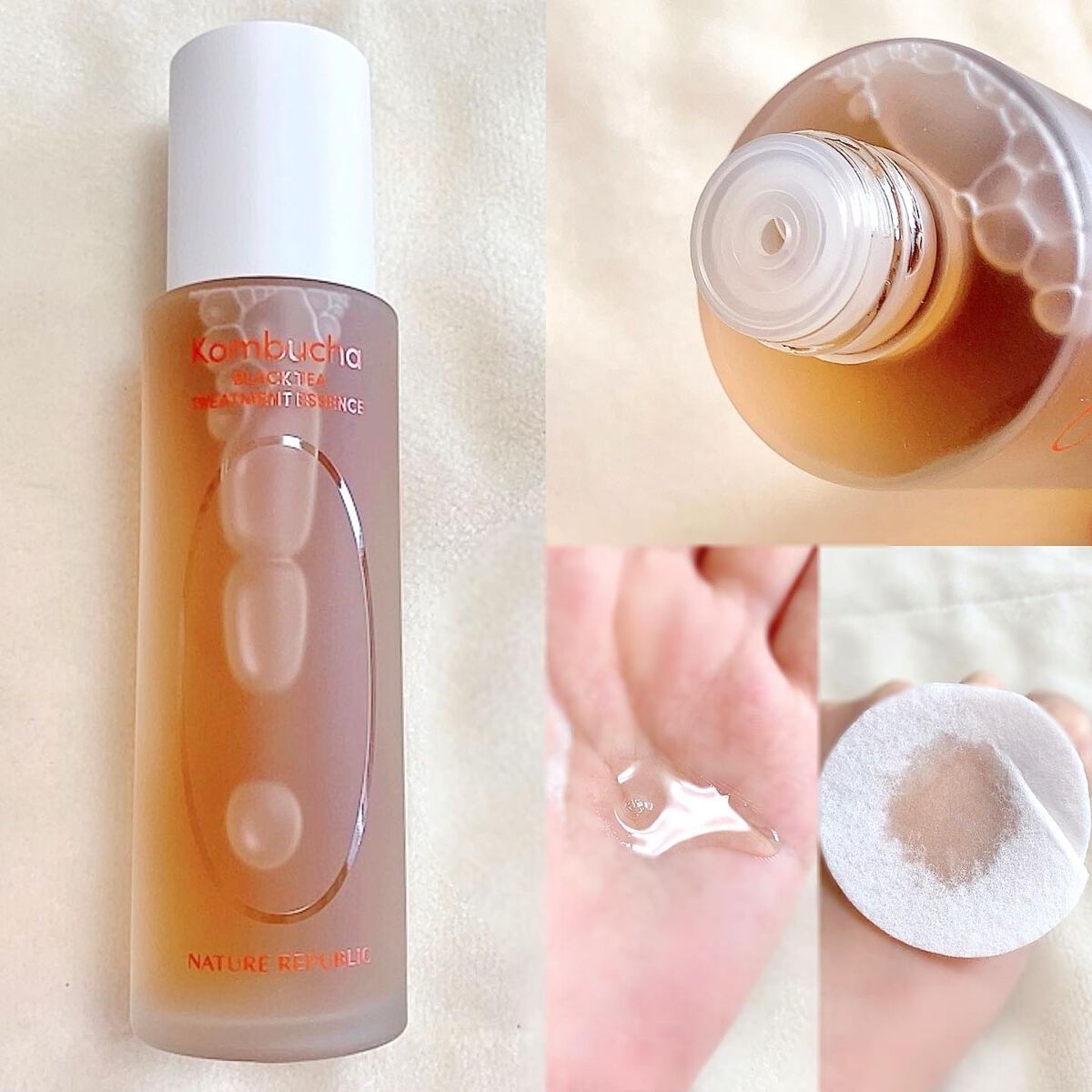 Kombuchaブラックティー90トリートメントエッセンス/ネイチャーリパブリック/化粧水を使ったクチコミ(1枚目)