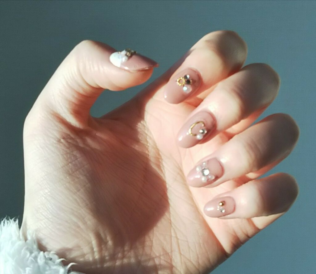 しずくネイルシール/キャンドゥ/ネイルシールを使ったクチコミ（1枚目）