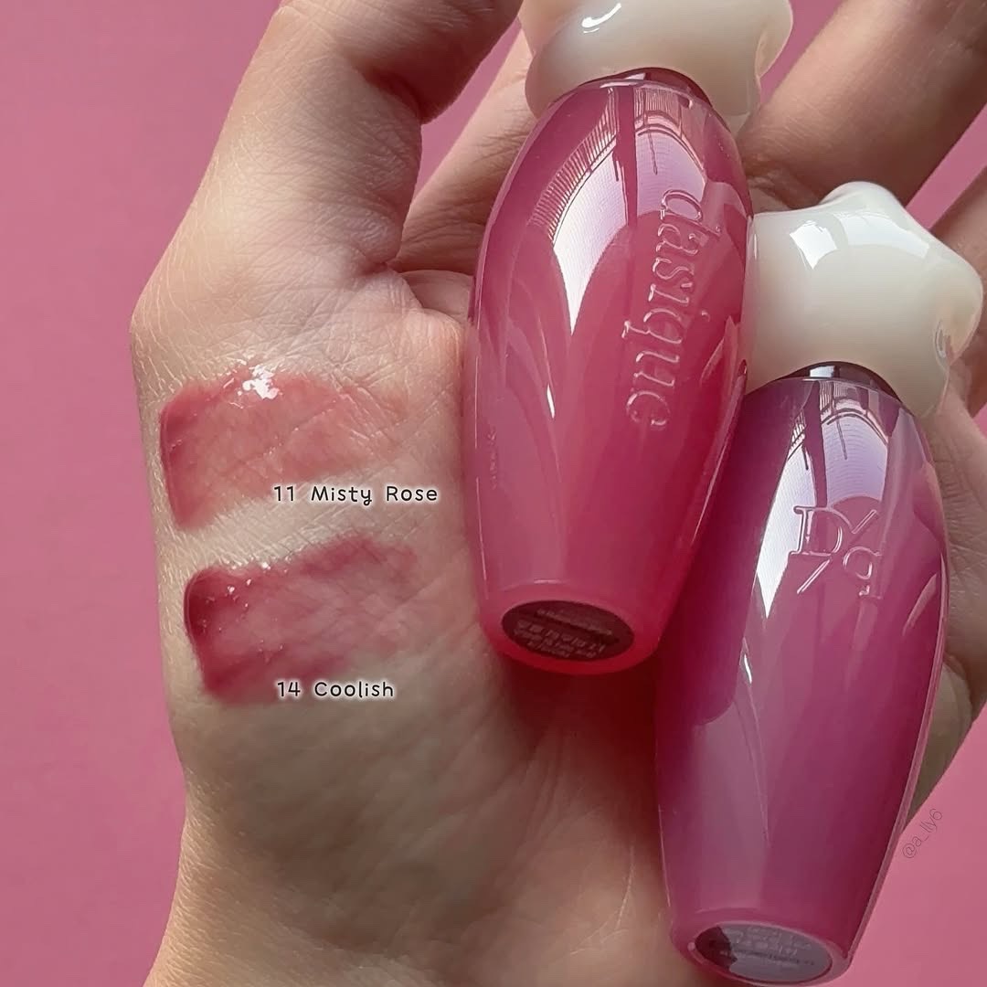 ピュアウォーターリップグロス/dasique/リップグロスを使ったクチコミ（2枚目）